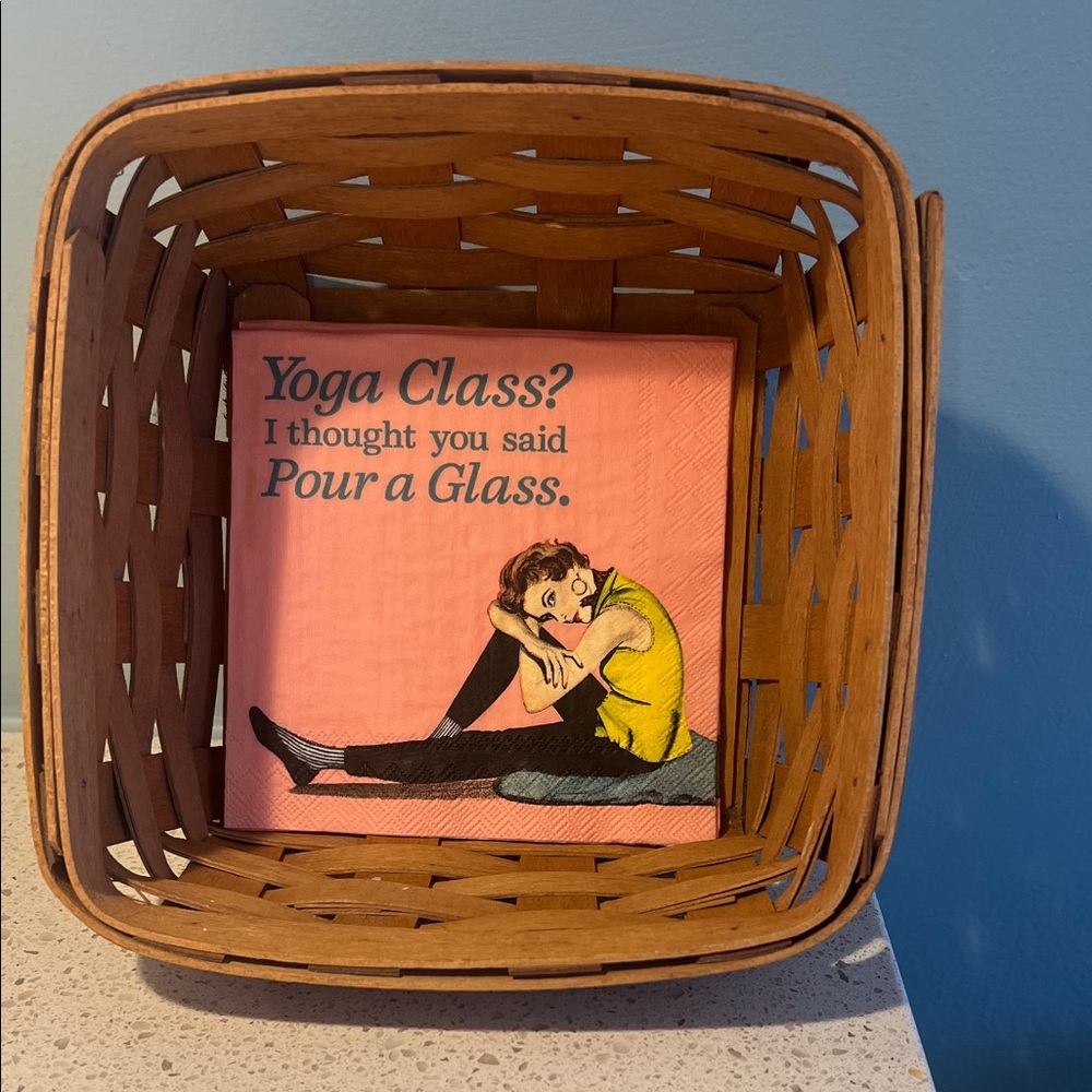Longaberger Woven Basket 1992